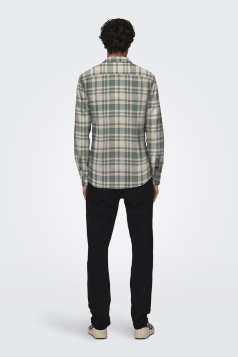 Only & Sons onsgudmund ls checked shirt noos